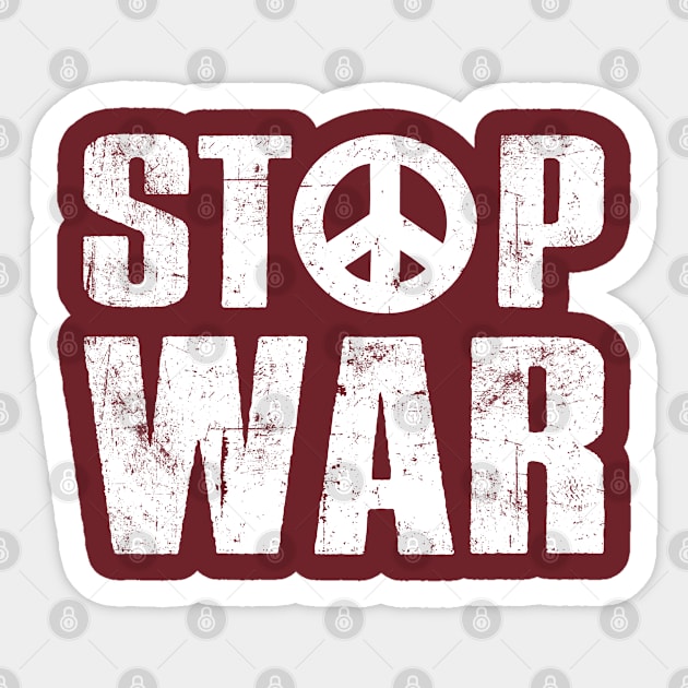 Stop War Sticker by Rayrock76